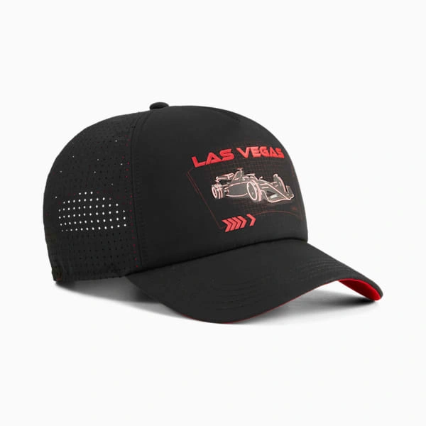 “PUMA F1® Las Vegas Trucker Hat: Ár Sneachta Brattúil – Faigh do do Gearrtháth!”