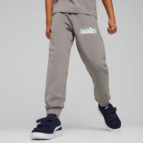 Sweatpants óga samhraidh ESS+ | PUMA: An tsamhraidh is fearr do na páistí beaga.